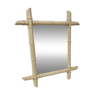 Wooden mirror