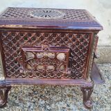 Godin enamelled wood stove