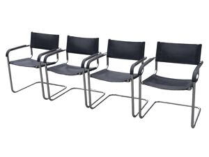Ensemble de 4 chaises - bauhaus