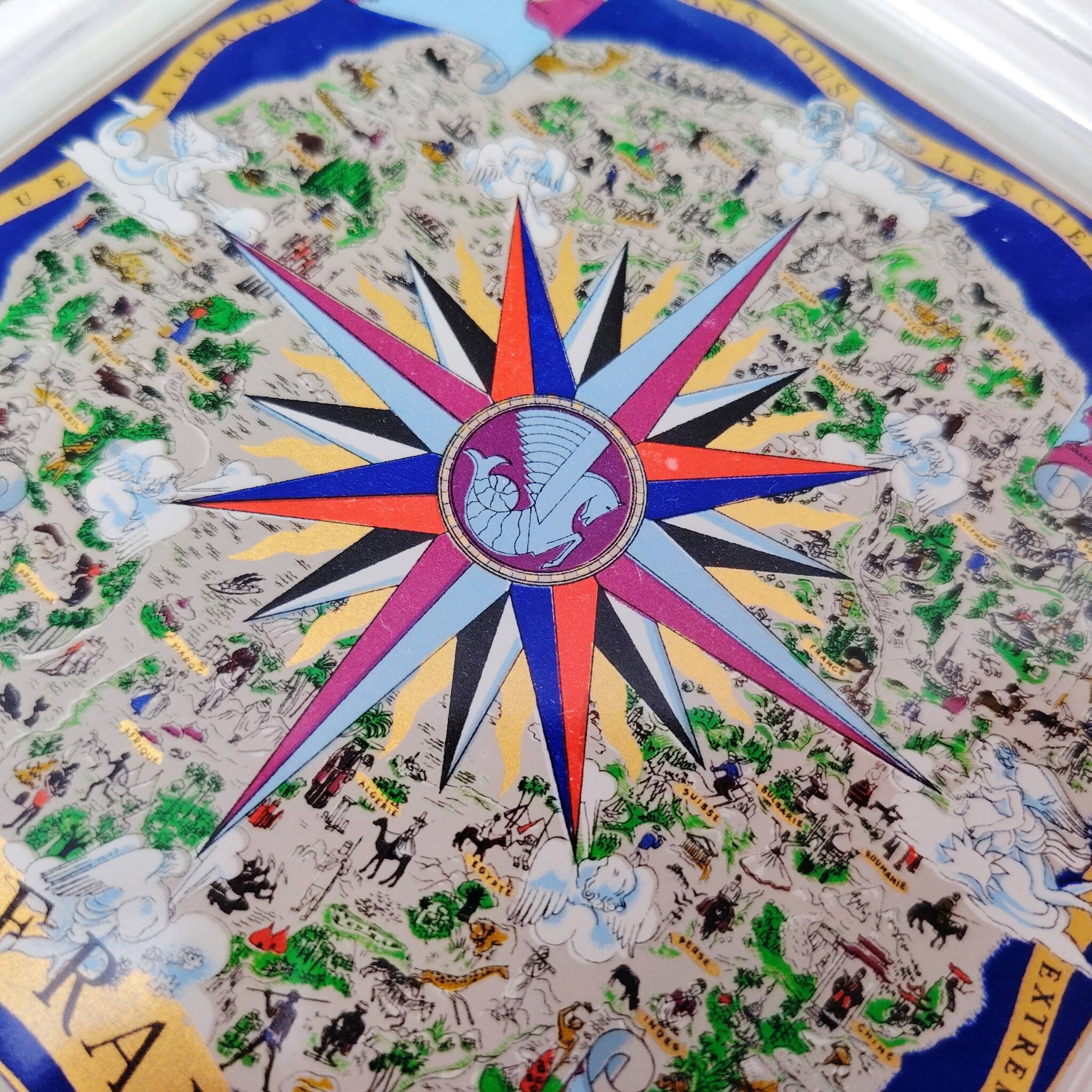 Air France ashtray, "In all skies", vintage