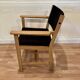 Set of 4 armchairs stamped Hans Wegner "Scandinavian design" 1960.