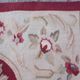 Vintage French carpet Aubusson handmade 79cm x 145cm 1970s