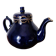 Cobalt blue porcelain teapot Saint-Uze