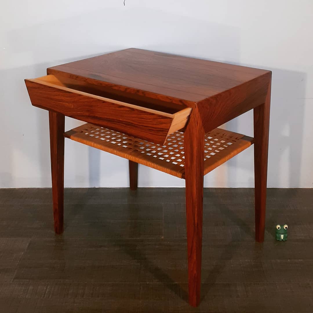 Chevet en palissandre design Severin Hansen 1960s