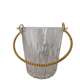 crystal ice bucket