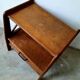 Oak bedside table made by Ateliers Saint Sabin
