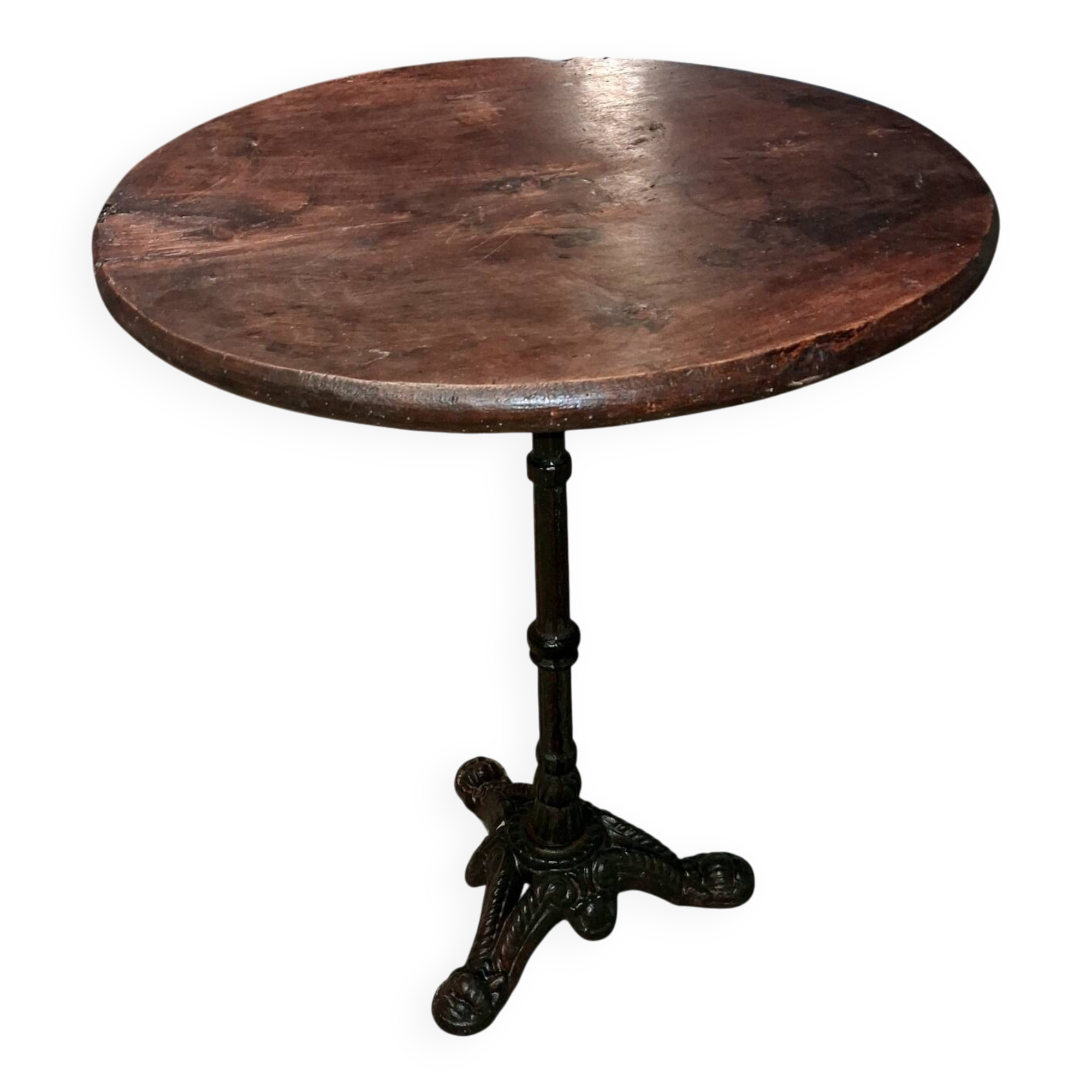 Authentic bistro guéridon table