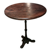 Authentic bistro guéridon table