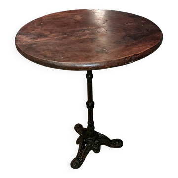 Authentic bistro guéridon table