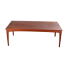 Table basse danoise en teck par Niels Bach