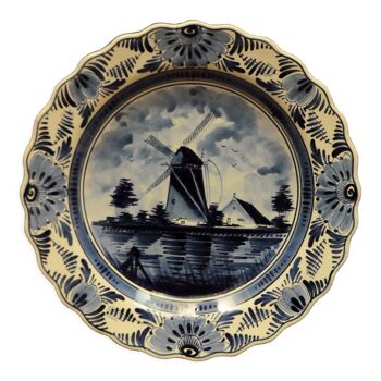 Cobalt tray delft d.p.