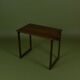 Vintage Scandinavian side table from the 1960s.