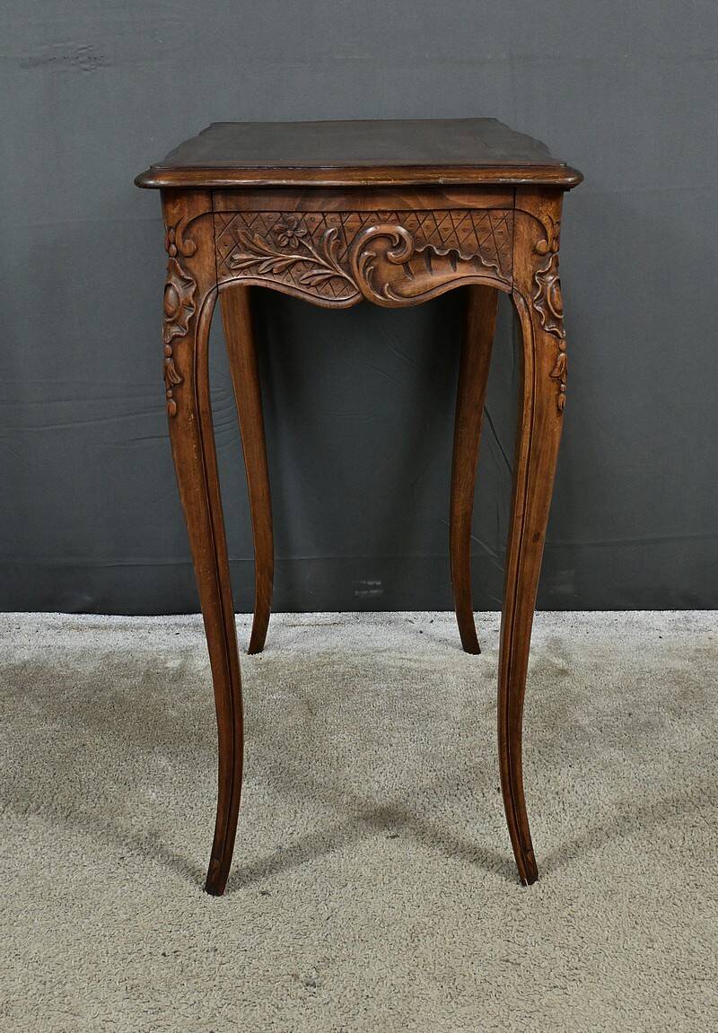 Solid beechwood workbench, Louis XV style – Early 20th century
