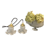 Set of two portable lamps