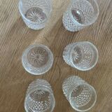 6 whiskey glasses