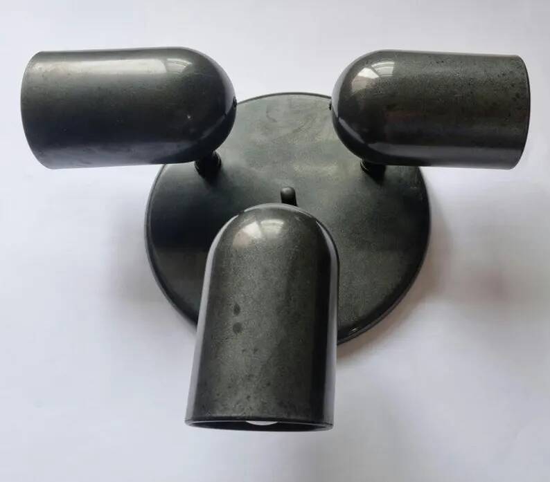 Lampe murale ou de plafond ajustable de style mid-century Space Age, plafonnier, Allemagne, 1970