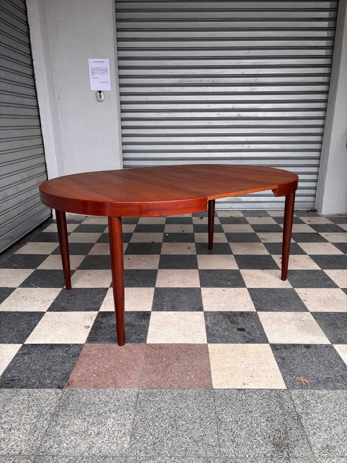 Danish table in teak