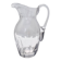 Vintage Transparent Crystal Pitcher Attr. to Baccarat