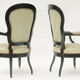 Paire de fauteuils de style Louis Philippe