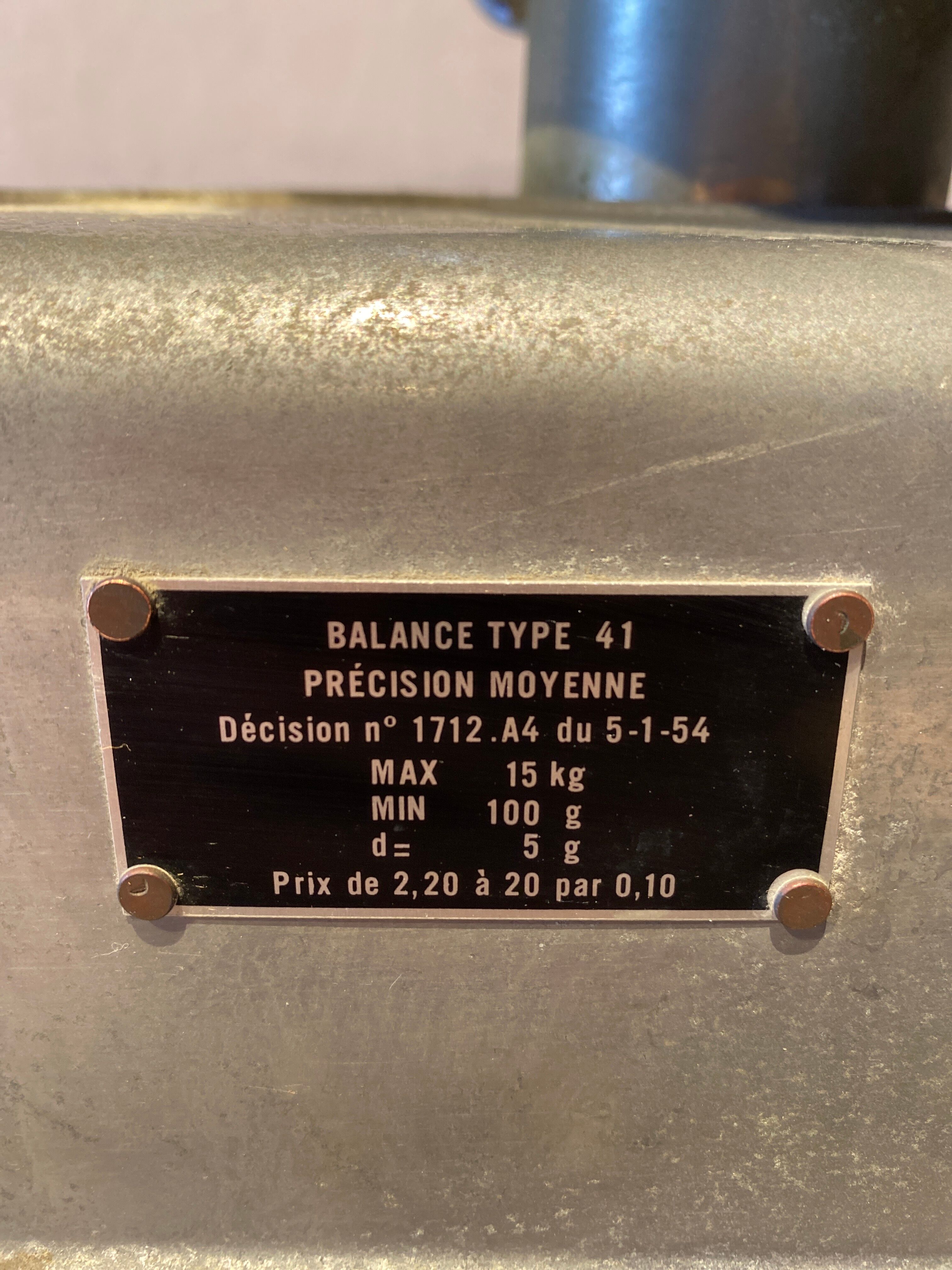 Balance testut