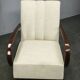 Jindřich Halabala Art Deco Bentwood Armchair, Czechoslovakia 1940s