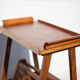 Wooden service on wheels
