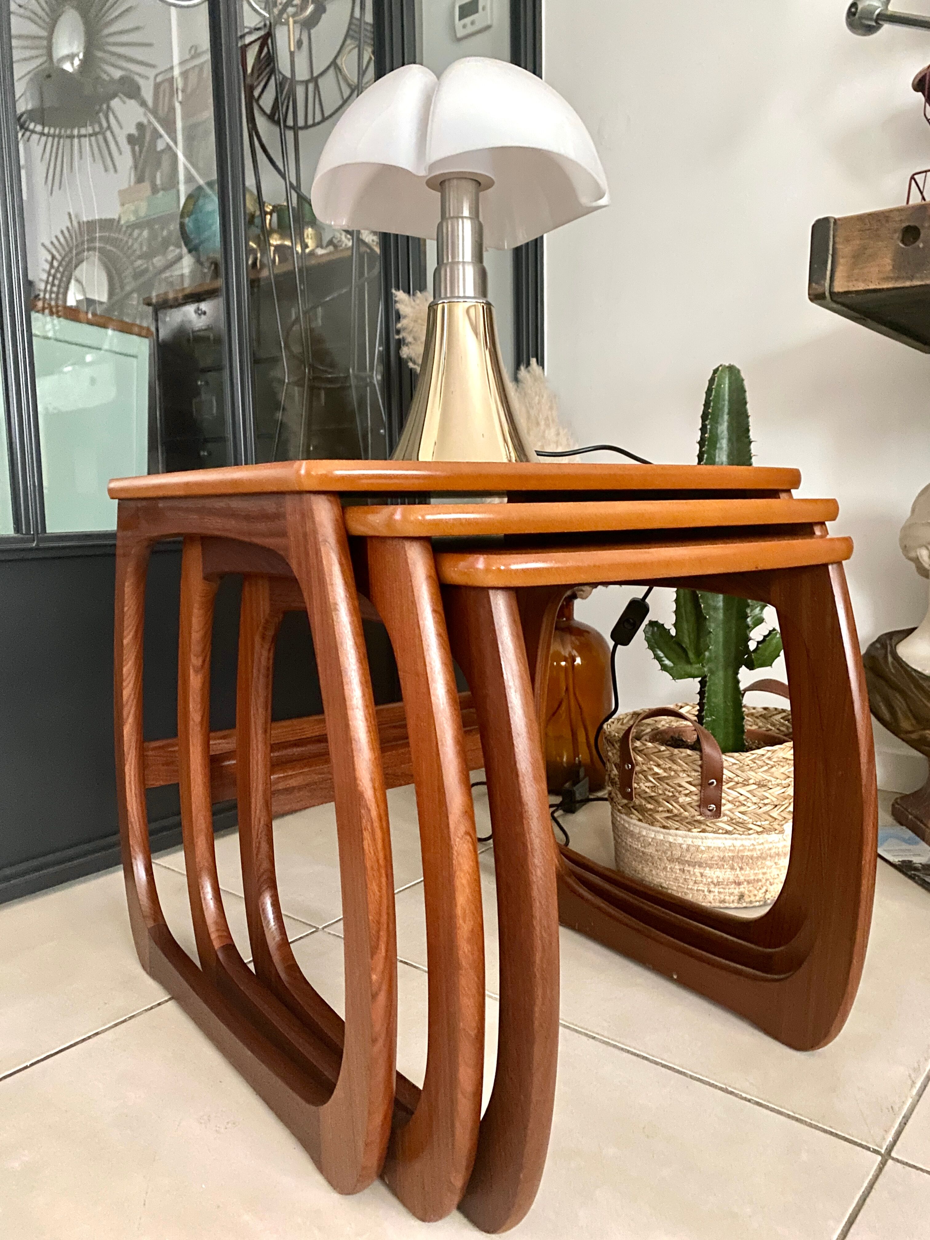 Trundle teak table Parker Knoll