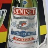 Affiche ancienne originale absinthe anis Pontarlier Deniset 1930 litho art déco