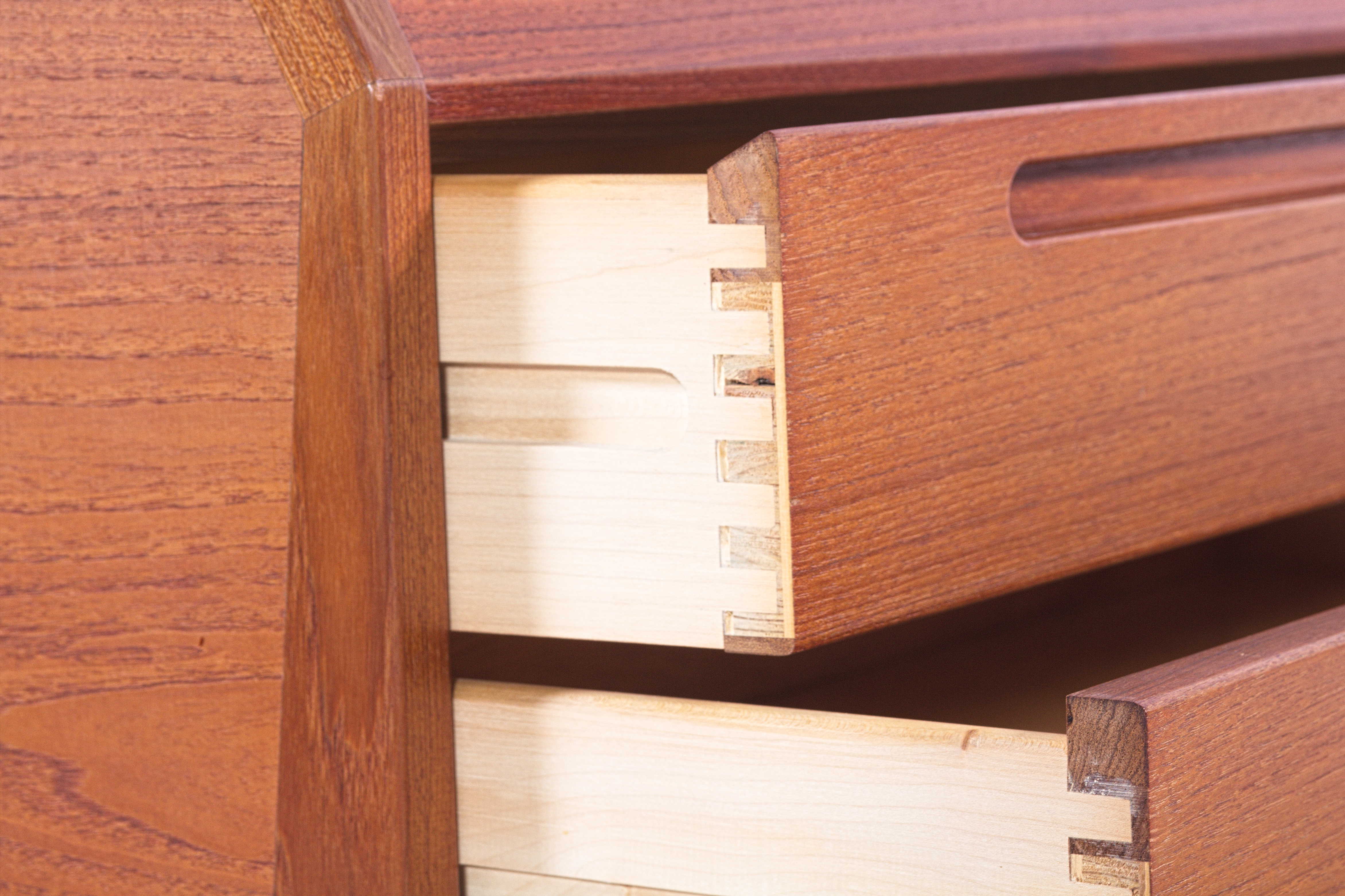 Secretary, teak, Nils Jonsson for  HJN Mobler, 1960
