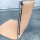 Set of Postmodern Italian Design Leather Dining Chairs by Segis, 1990s