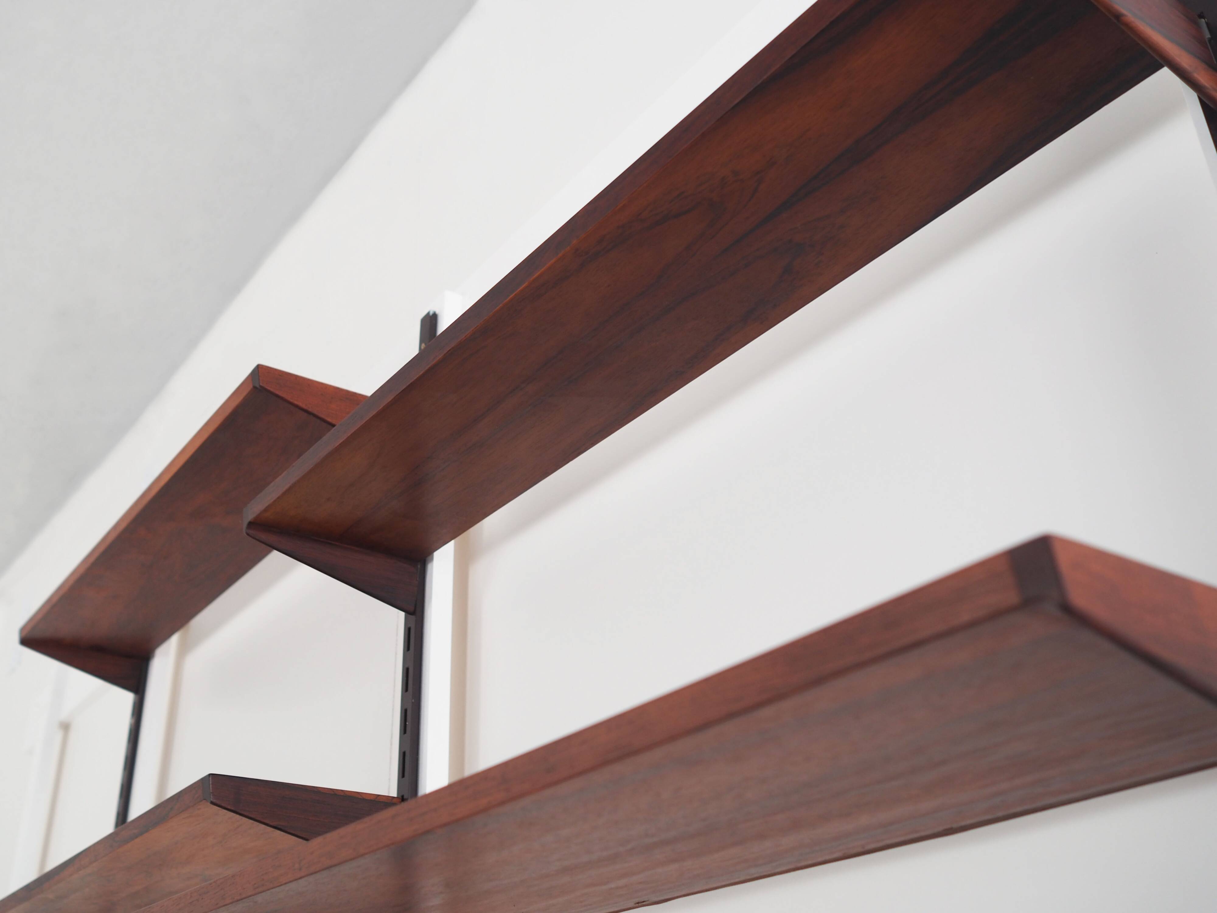 Rosewood system bookcase, Danish design, 1960s, designer: Kai Kristiansen