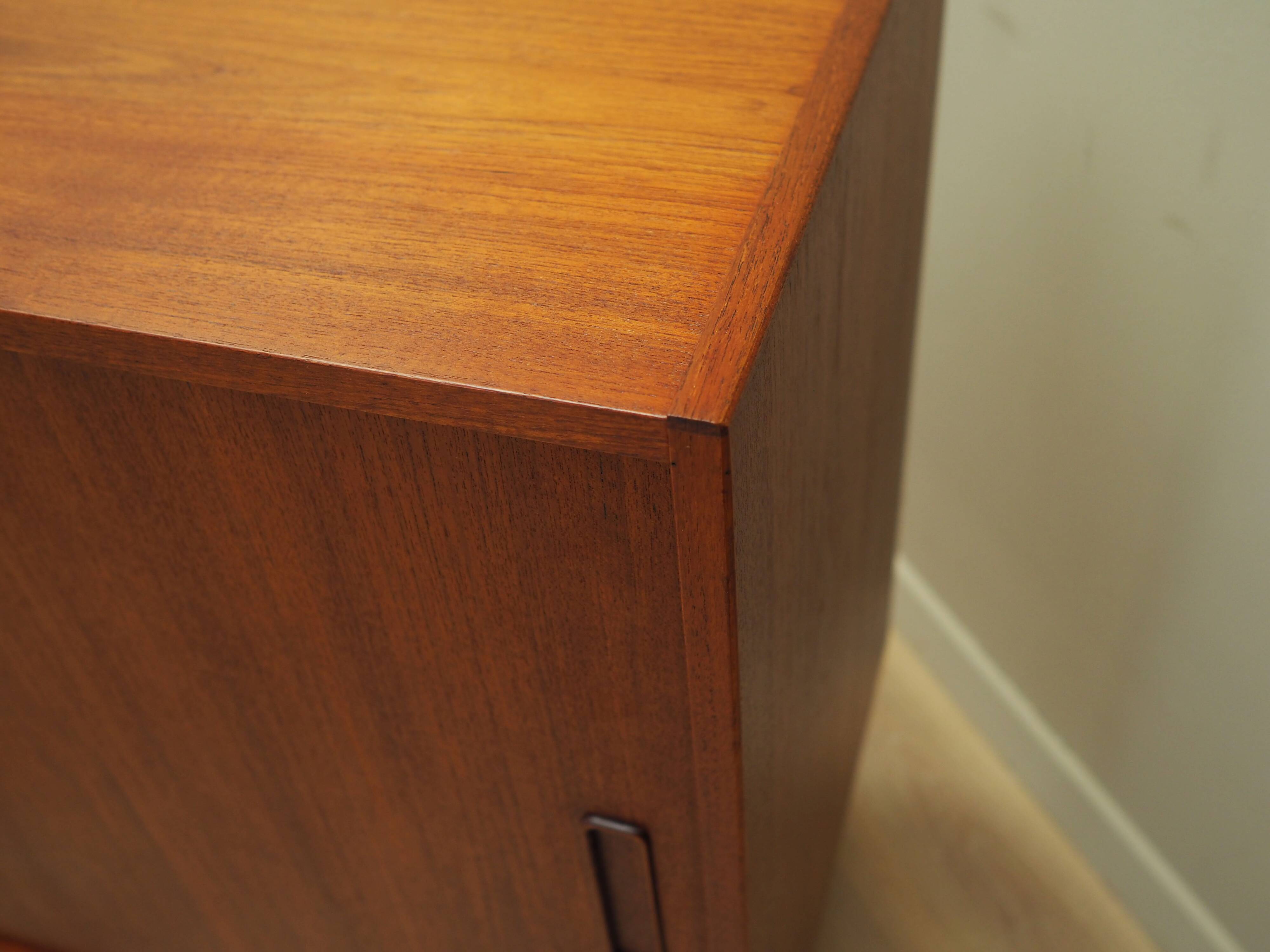 Teak sideboard, Danish design, 1970s, production: Denmark