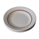 5 assiettes Saint Amand