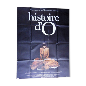Original poster for the film "Story of O" of 1975
