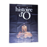 Affiche originale du film "Histoire d'O" de 1975