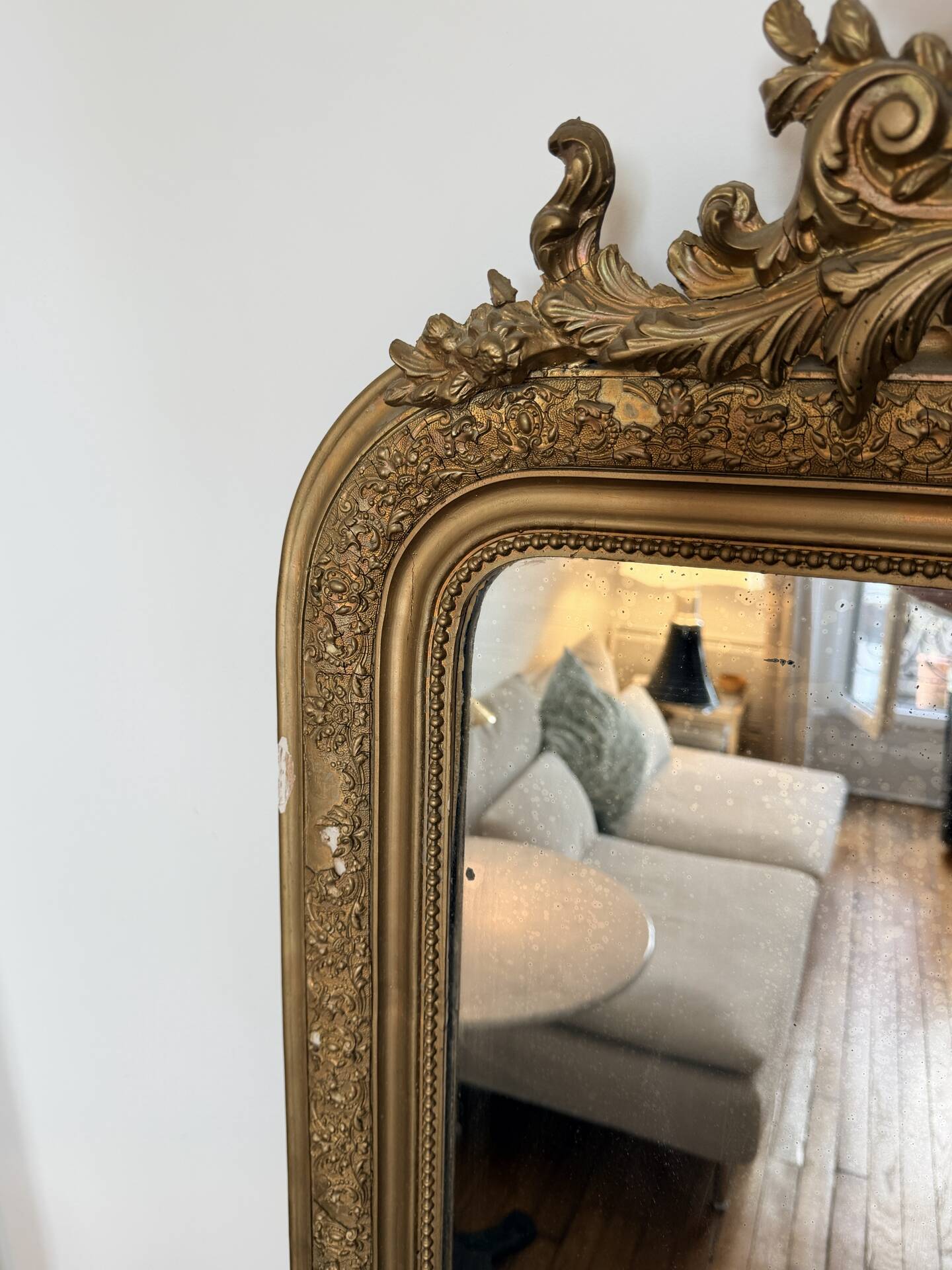 Large Louis Philippe mirror