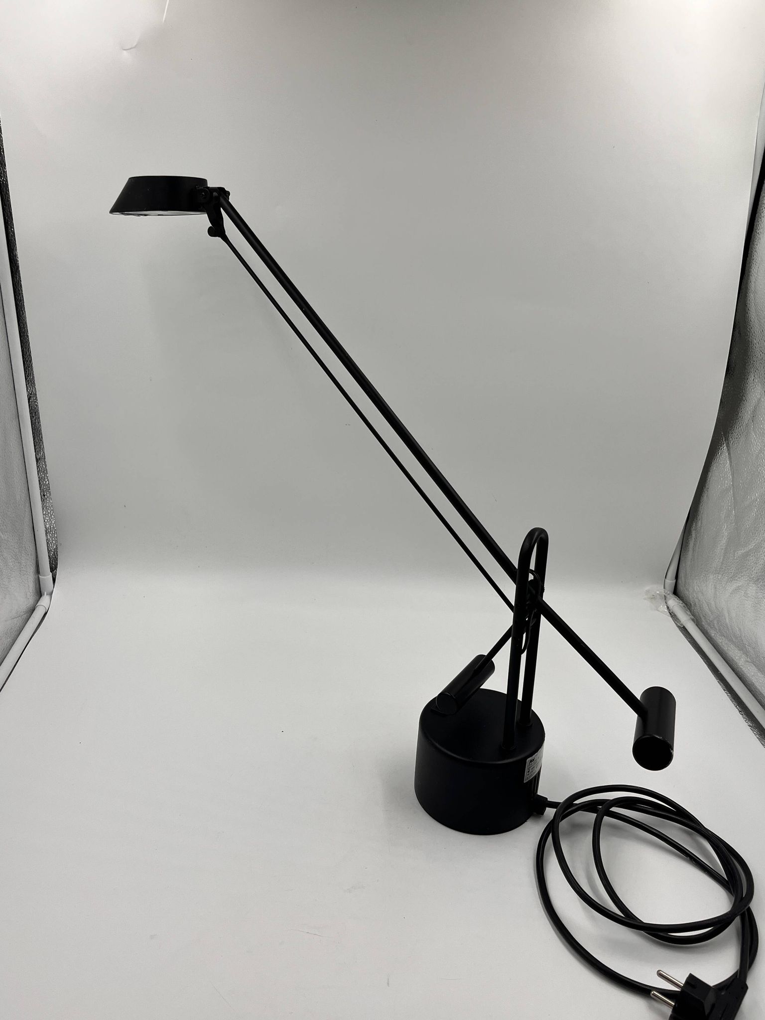 Lampe de bureau à contre-poids Années 80