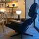 Lounge chair by Charles and Ray Eames for Mobilier International circa 70