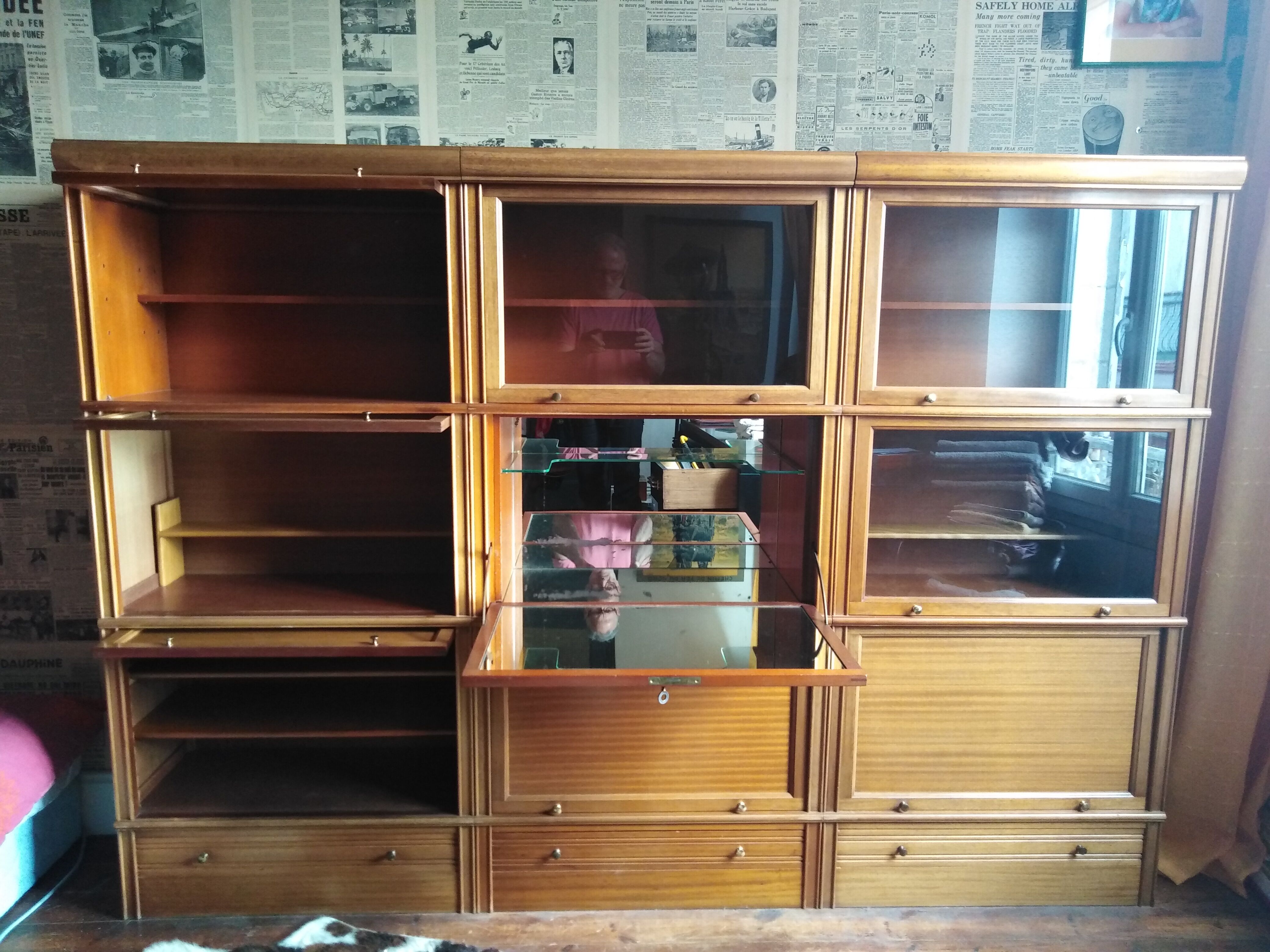 Bookcase bar MD modular furniture