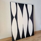 Minimalist abstract painting