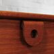 Teak cabinet shelf wall unit RT Möbel Ristenpatt design vintage