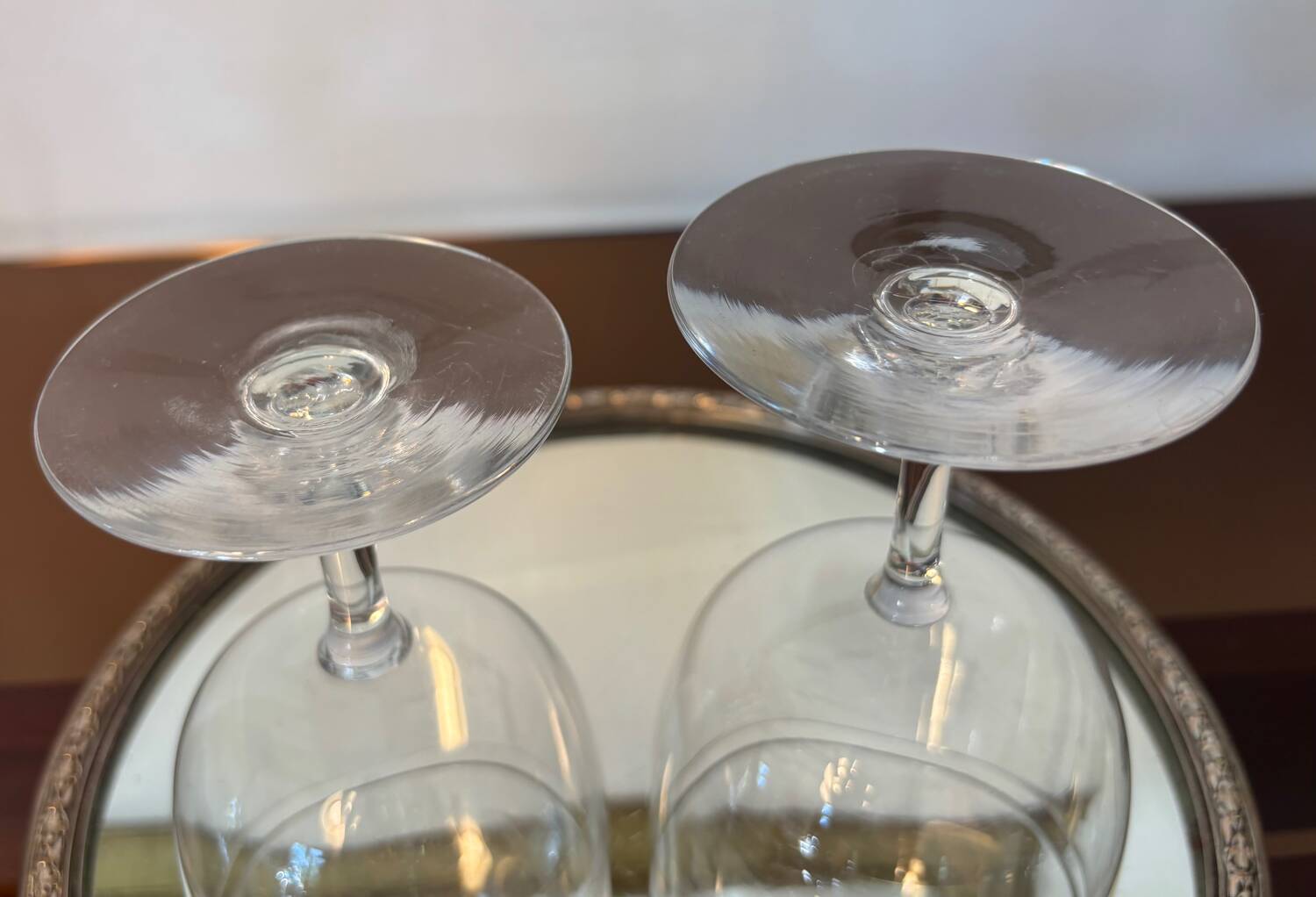 2verres à vin et eau Baccarat m. Ballon