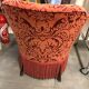 Ancien fauteuil crapaud