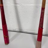 Vintage wooden badminton racket