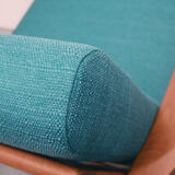 1960s armchair in petrol