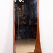 Large wall mirror in Danish teak by Pedersen and Hansen 1960.