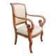 Old office chair with a stick