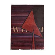 Tableau, peinture abstraite signée, école Allemande moderne, années 50