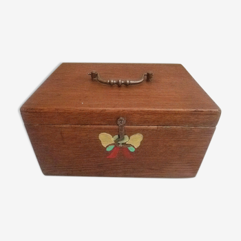 Antique sewing box, vintage