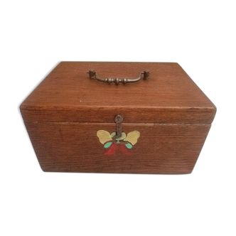 Antique sewing box, vintage